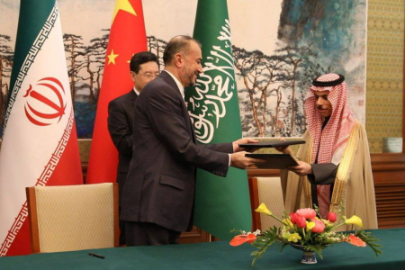 امضای بیانیه ایران و عربستان برای همکاری دوجانبه
